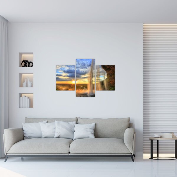 Kép - Vízesés (90x60 cm)