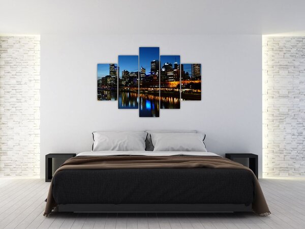 Éjszaka Melbourne-ben (150x105 cm)