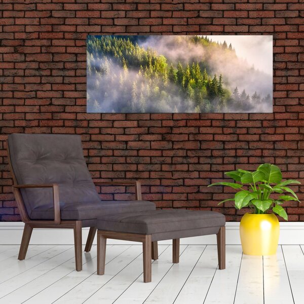 Egy hegyi táj képe (120x50 cm)