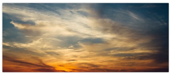 Naplemente képe (120x50 cm)