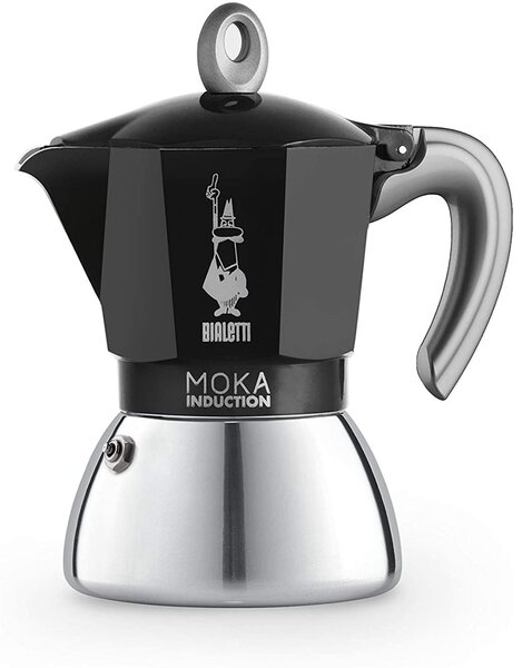 Bialetti Moka Induction 6 személyes kávéfőző fekete (6936)
