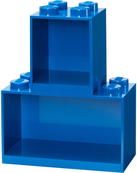 LEGO 41171731 Room Copenhagen Asztali / Fali tároló polc - Kék
