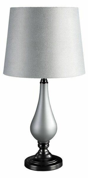 Anja asztali lámpa Ezüst 33x65 cm