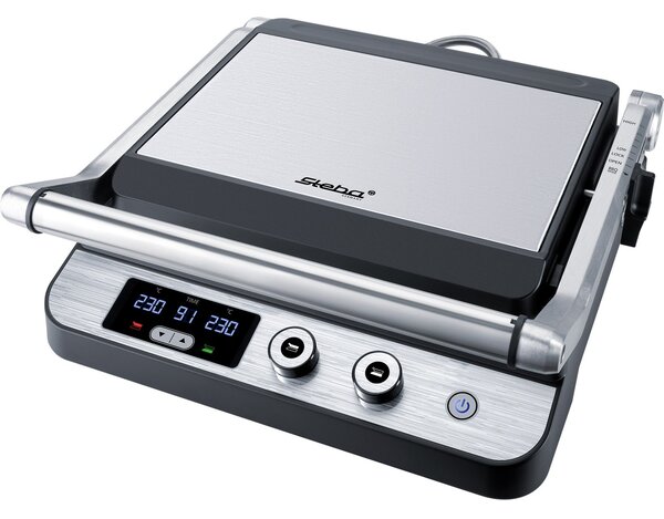 Steba FG 120 Elektromos Asztali Grillsütő 1800 Watt - Fekete / Inox