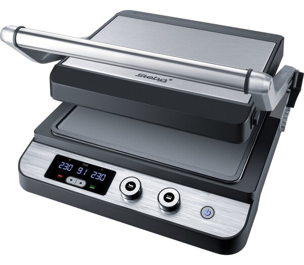 Steba FG 120 Elektromos Asztali Grillsütő 1800 Watt - Fekete / Inox