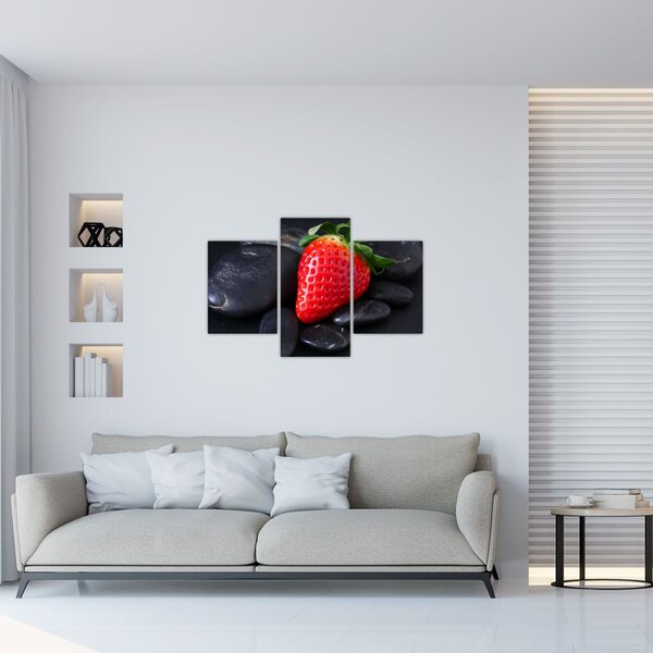Kép - eper (90x60 cm)