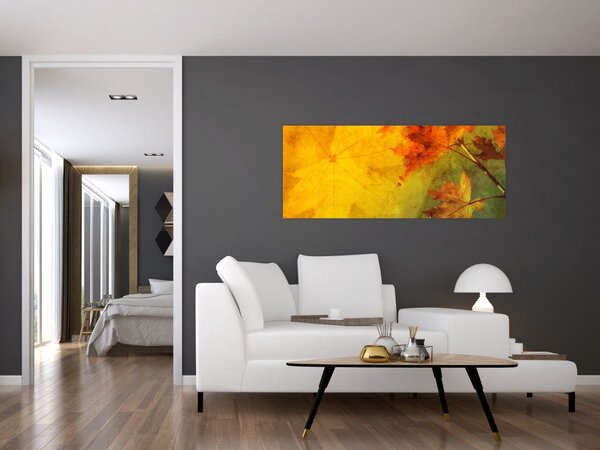 Kép - Őszi levelek (120x50 cm)