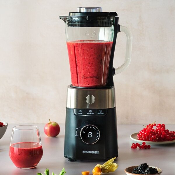 ROMMELSBACHER MX 1260 Turmixgép 1200 W 1.5 l fekete/rozsdamentes acél