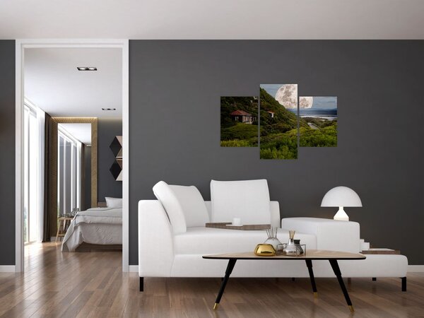 Holdas tájkép (90x60 cm)