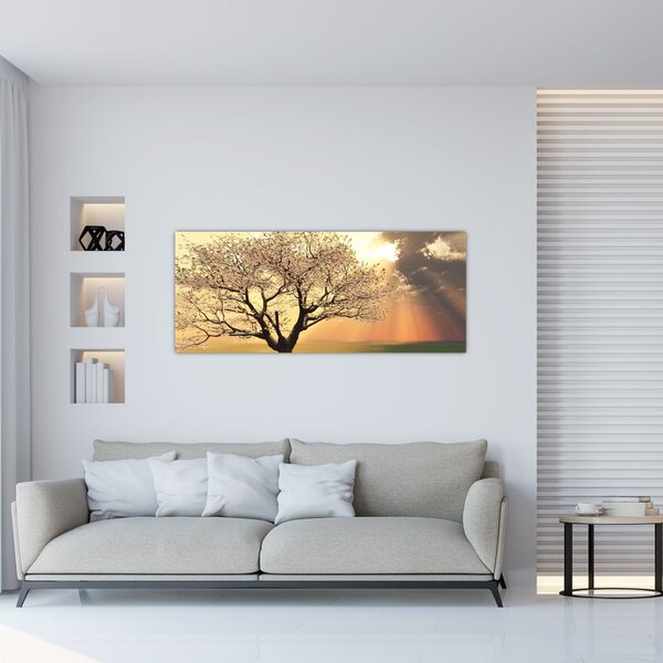 Fa képe a réten (120x50 cm)