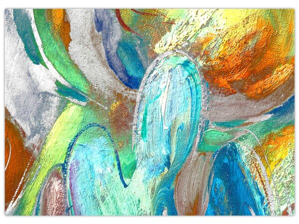Kép - Színes absztrakció (70x50 cm)