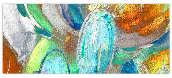 Kép - Színes absztrakció (120x50 cm)