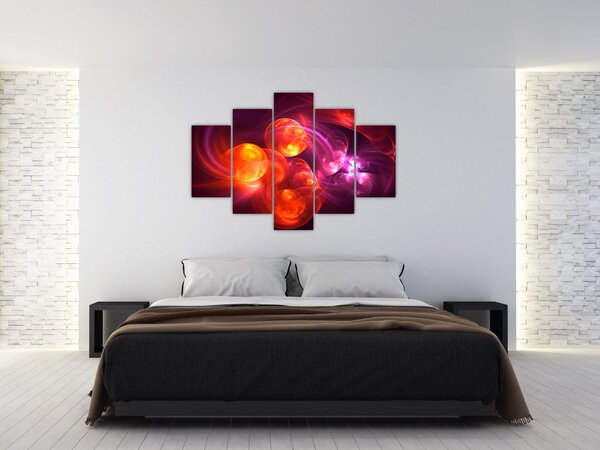Modern absztrakció képe (150x105 cm)