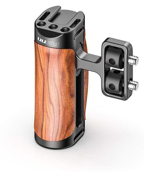 ULANZI UURig R075 handle-grip univerzális cage fogantyú fa és fém