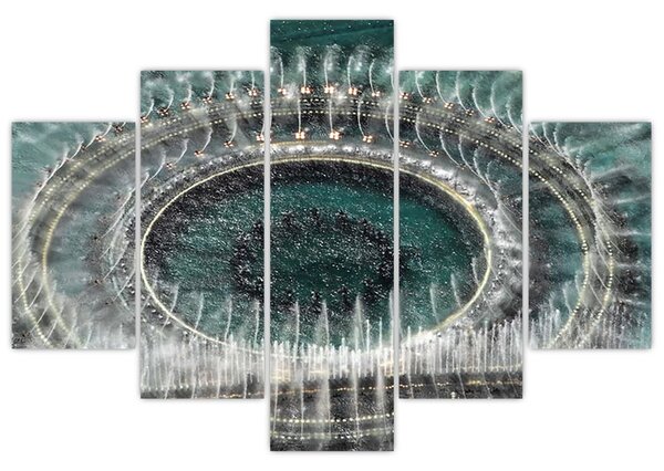 Szökőkút képe (150x105 cm)