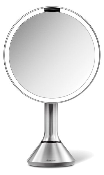 Kozmetikai tükör világítással-nagyítós (ötszörös) ø 20 cm Sensor – simplehuman