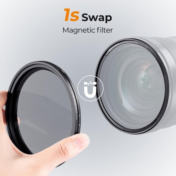 K-F CONCEPT Mágneses adapter + NANO-X vario ND2-32 szűrő 67mm