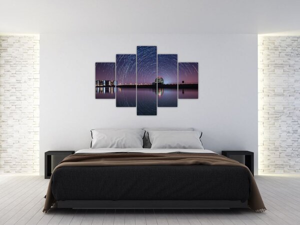 Egy éjszakai égbolt csillagokkal (150x105 cm)