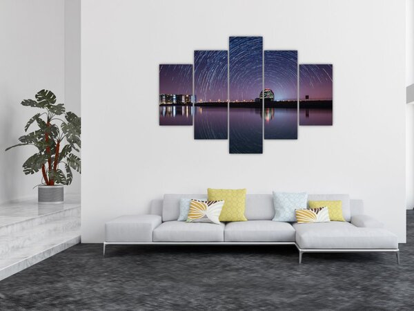 Egy éjszakai égbolt csillagokkal (150x105 cm)