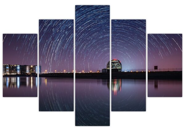 Egy éjszakai égbolt csillagokkal (150x105 cm)