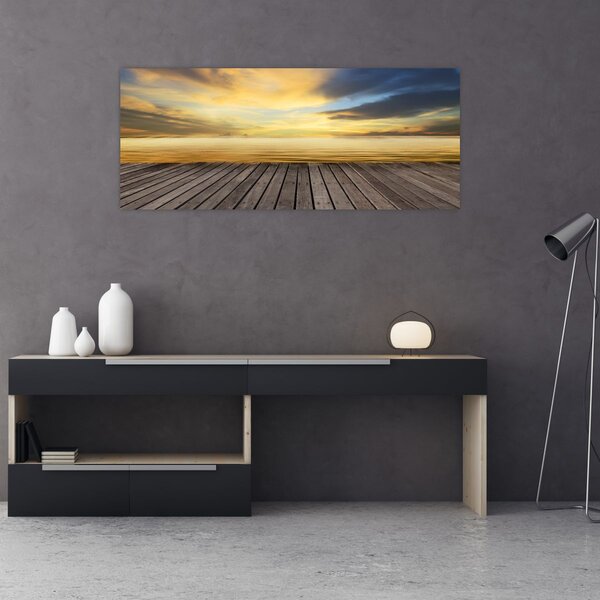 Kép - Kilátással rendelkező móló (120x50 cm)