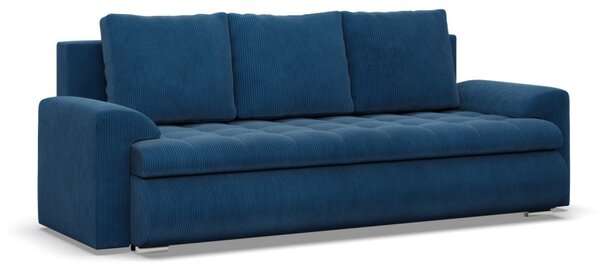 Tokio kanapéágy, kordbársony, kék