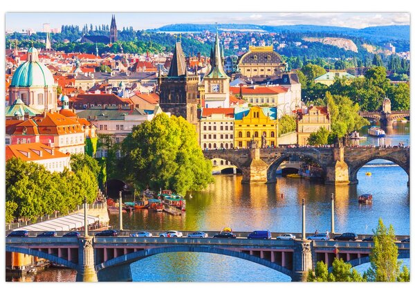 Kép - Prága (90x60 cm)