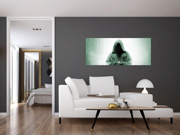 Kép - Szerzetes a sötétben (120x50 cm)