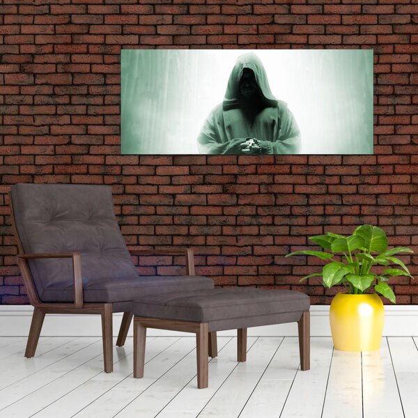 Kép - Szerzetes a sötétben (120x50 cm)