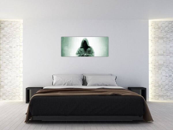 Kép - Szerzetes a sötétben (120x50 cm)
