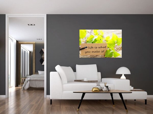 Kép - Idézet (90x60 cm)