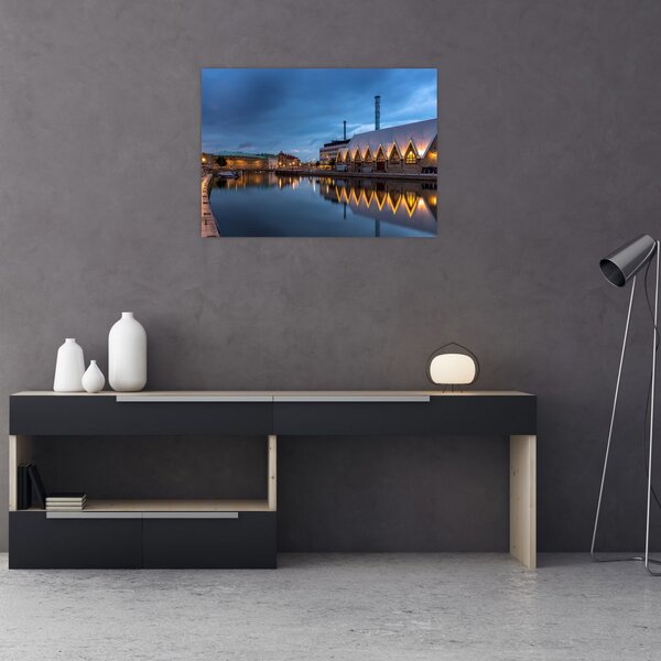 Vízcsatorna képe - Göteborg (70x50 cm)
