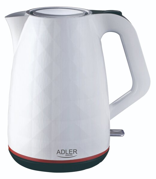 Adler AD 1277 W Elektromos Vízforraló 1,7L 2200W Fehér