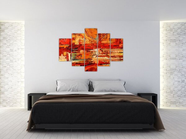 A falfestmény képe (150x105 cm)
