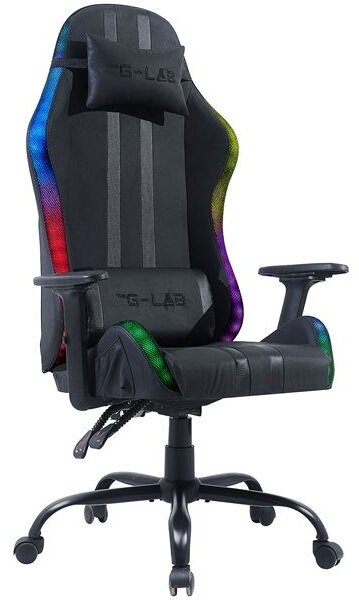 The G-Lab KS Electron EX Gamer Szék RGB Világítással Fekete