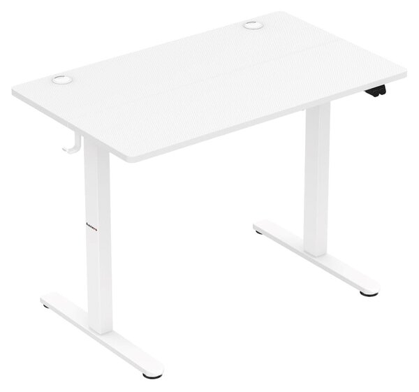 Huzaro Hero 7.9 Elektromosan állítható Gamer asztal 100 x 60 x 72-118 cm - Fehér