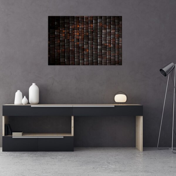 Modern absztrakt kép (90x60 cm)