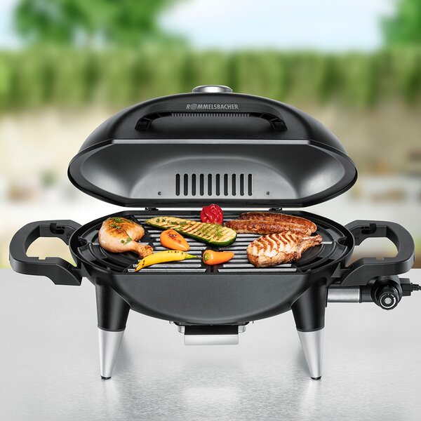 Rommelsbacher BBQ 4000 Elektromos Kerti grillsütő - Fekete