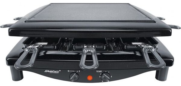 STEBA Raclette RC 3 Plus Grill 1450W Fekete