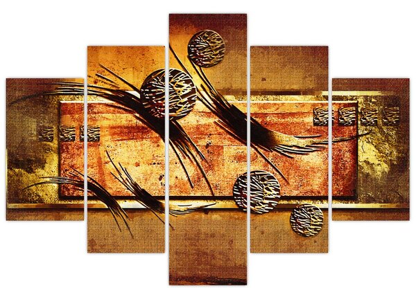 Az absztrakció képe (150x105 cm)