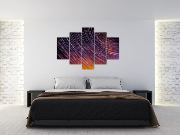 Homályos csillagok képe az égen (150x105 cm)