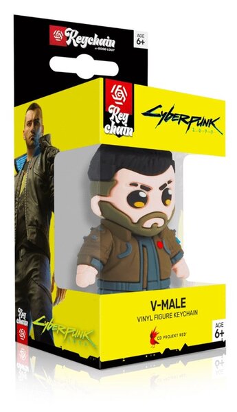 Good Loot Cyberpunk 2077 - V-Male 3D kulcstartó ajándéktárgy