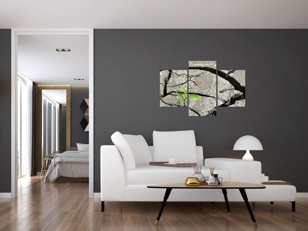 Kép - Repedések (90x60 cm)