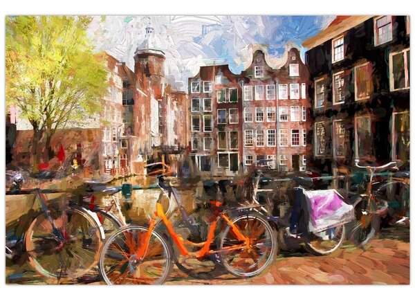 Kép - Amsterdam (90x60 cm)