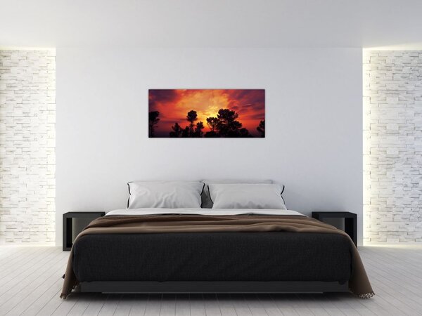 Naplemente képe (120x50 cm)