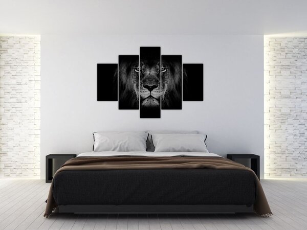 Kép - Az oroszlán és felsége (150x105 cm)