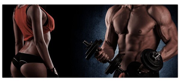 Kép - Fitness (120x50 cm)