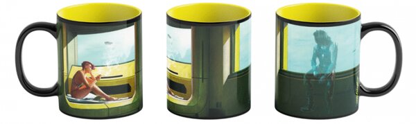 Good Loot Cyberpunk 2077 Edward Hopper 450ml kerámia bögre ajándéktárgy
