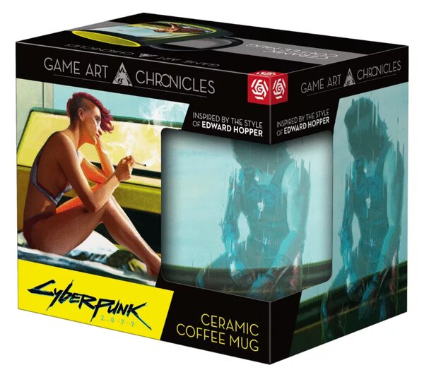Good Loot Cyberpunk 2077 Edward Hopper 450ml kerámia bögre ajándéktárgy