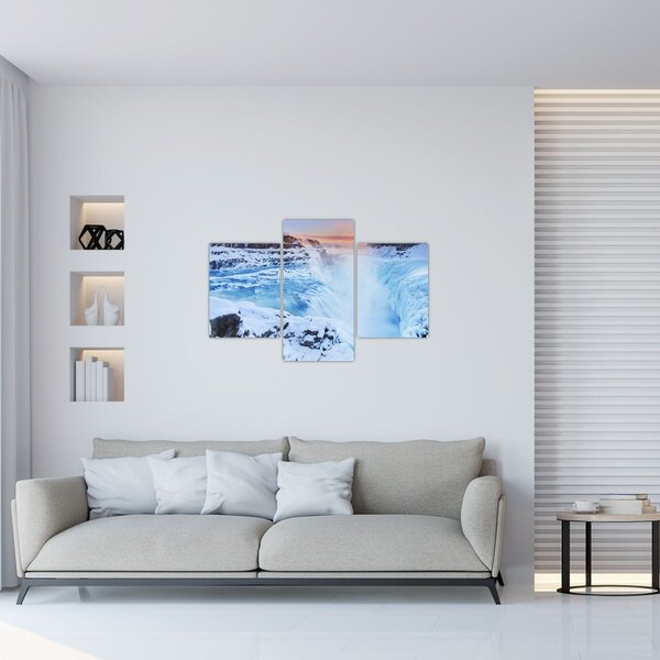 Kép - Hideg vízesések (90x60 cm)